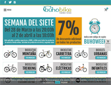 Tablet Screenshot of buhobike.com